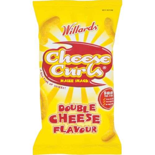 WILLARDS CHEESE CURLS 14G
