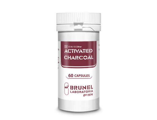 BRUNEL ACTIVATED CHARCOAL CAPS 60