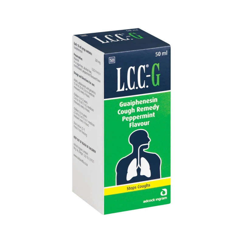 LCC G COUGH  50ML PEPPERMINT