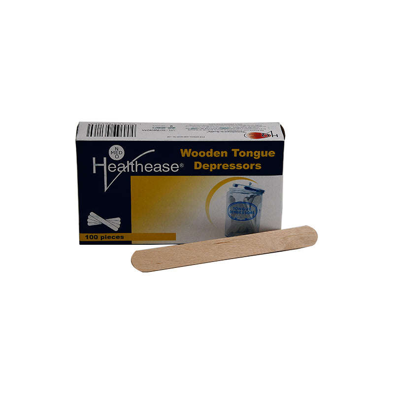 TONGUE DEPRESSORS WOODEN 100 H/EASE