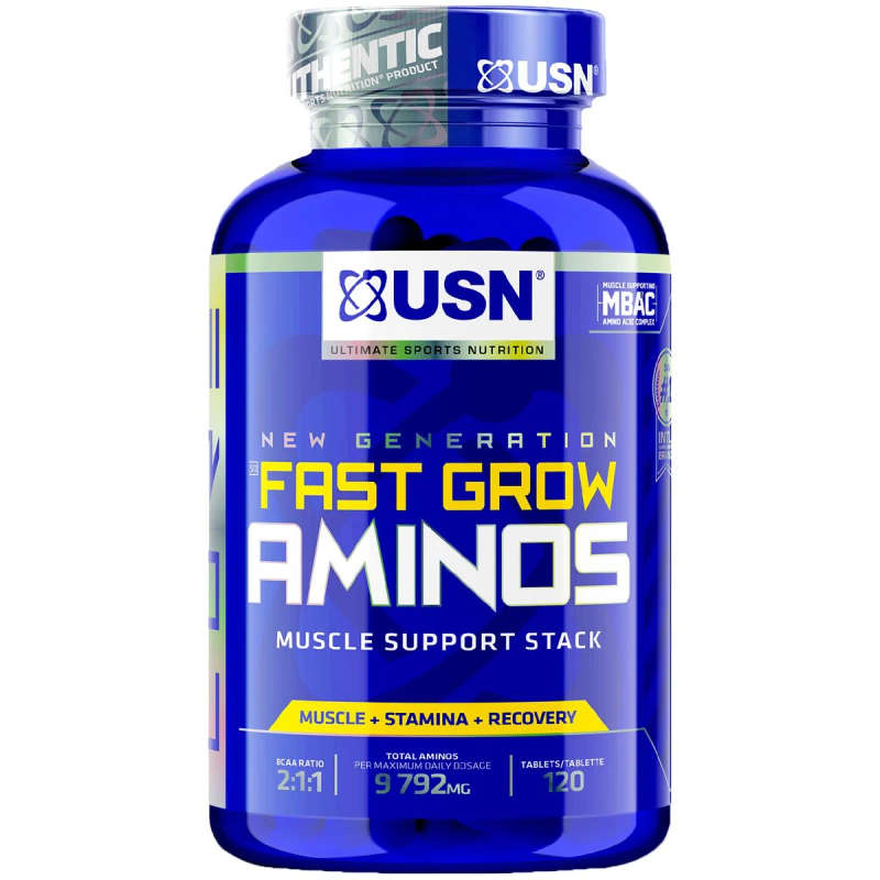 USN FAST GROW AMINO STACK TABS 120