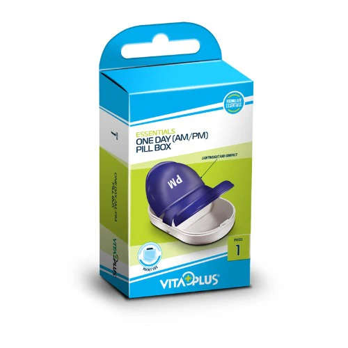 VITAPLUS PILL BOX ONE DAY AM/PM