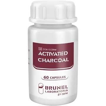 ACTIVATED CHARCOAL 500MG CAPS 60