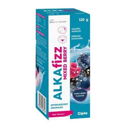 ALKAFIZZ GRANULES 120G BERRY BOXED