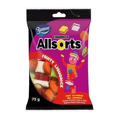 ALLSORTS NON LIQUORICE 75G