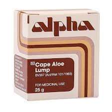 ALOES LUMP 25G ALPHA