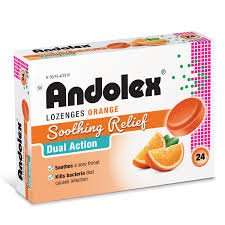 ANDOLEX LOZ SOOTHING 24 ORANGE