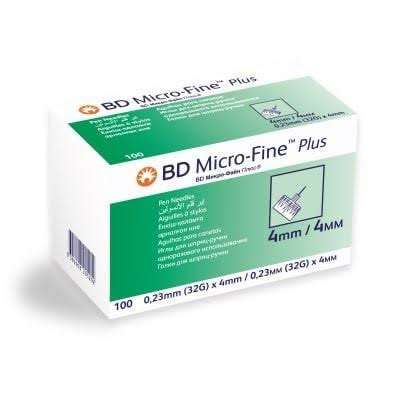 BD MICROFINE PEN NDLE  4MM(32G) 100