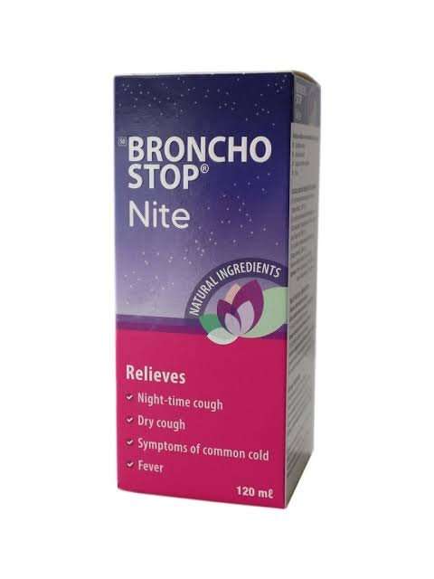BRONCHOSTOP 120ML NITE SYR