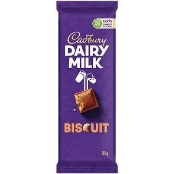 CADBURY 80G SLAB  BISCUIT
