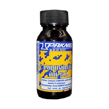 CAMPHORATED OIL 50ML PAKMED