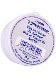 ZINC & CASTOR OIL CRM  25G PAKMED