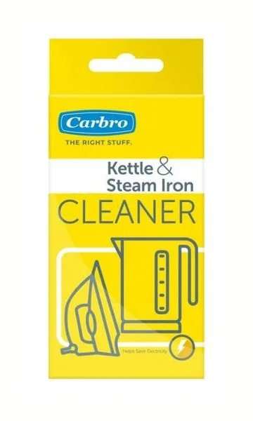 CARBRO CLEANER KETTLE & STEAM IRON