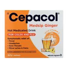 CEPACOL MEDSIP 8 GINGER