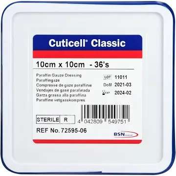 CUTICELL CLASSIC 10X10CM 36 TIN 72595-01