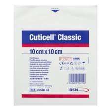 CUTICELL PARAF GAUZE 10X10CM SNGL