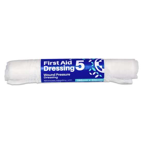 FIRST AID DRESS NO 5 150MM