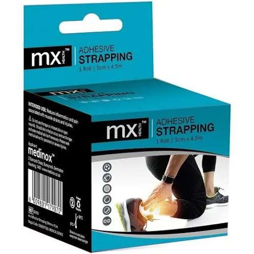 MX STRAPPING ADH  50MM X 4.5M PREM