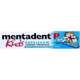 MENTADENT P T/P KIDS 50ML BUBB/GUM