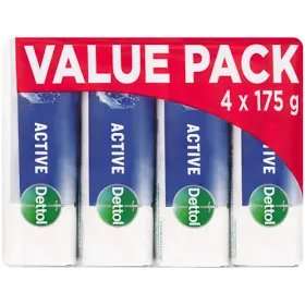 DETTOL SOAP 4 X 175G VP ACTIVE