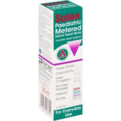 SALEX MET PAEDIATRIC SALINE SPR 30ML