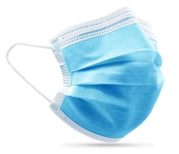 MASK DISPOSABLE 3PLY BLUE (ERIC BEARE)