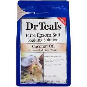 DR TEALS EPSOM SALT 1.36KG  COCONUT OIL
