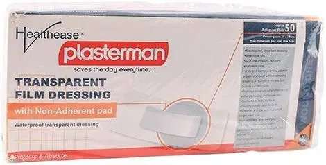 PLASTERMAN TRANSP FILM DRESS 25X10CM