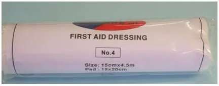 FIRST AID DRESS IC039 NO 4 INTENSCARE