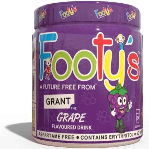 FOOTYS COOL DRINK PWDR 450G GRAPE