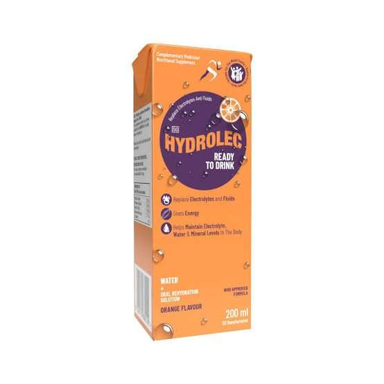 HYDROLEC RTD 200ML ORANGE