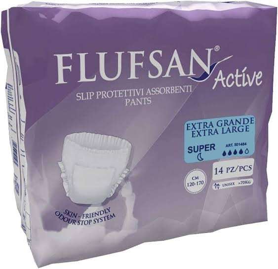 FLUFSAN ADULT PULL UP 14 XLARGE