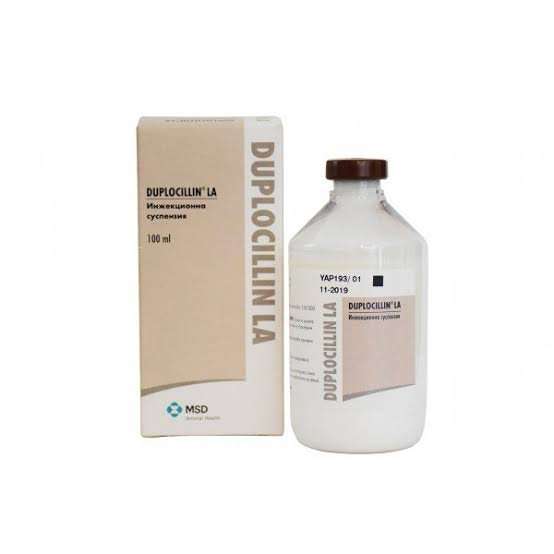 DUPLOCILLIN INJ 100ML VIAL