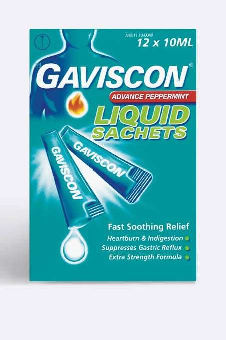 GAVISCON ADV 12 10ML SACHETS
