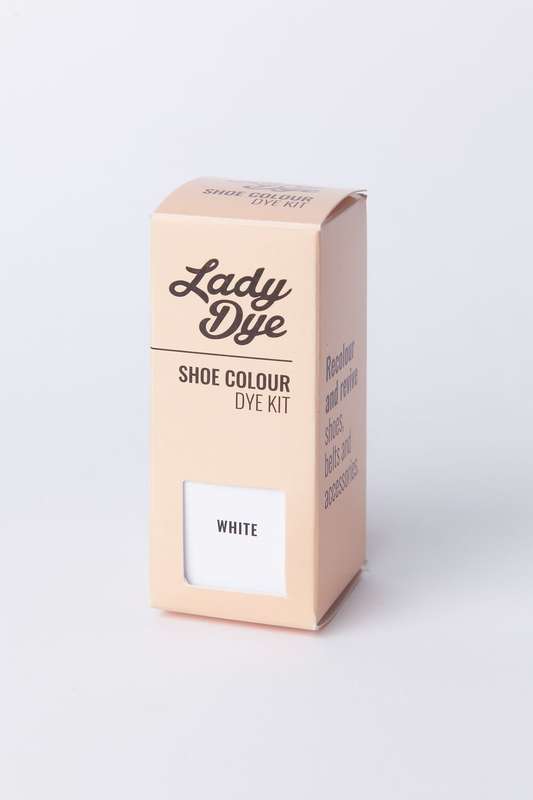 LADY DYE SHOE WHITE