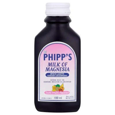 PHIPPS MILK OF MAGNESIA 100ML TFRU