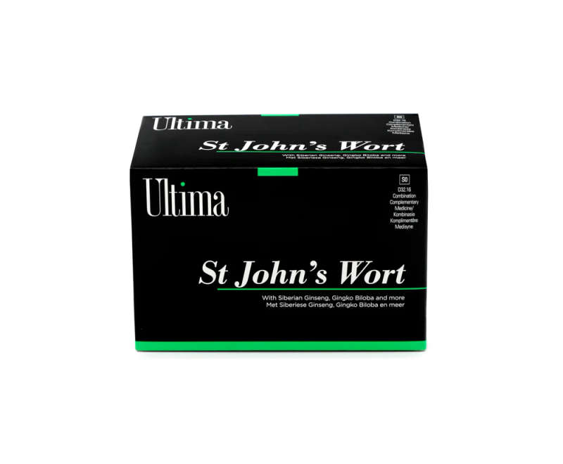 ULTIMA ORGANICS ST JOHN WORT CAPS 60