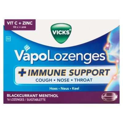 VICKS VAPOLOZENGES IMMUNE 16 BCURRENT