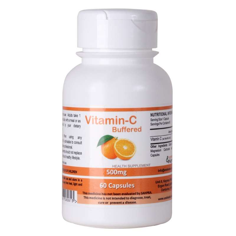 VITAMIN C BUFFERED CAPS 60 BIOFLORA