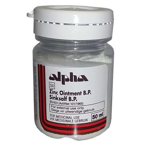 ZINC OINT 50G ALPHA