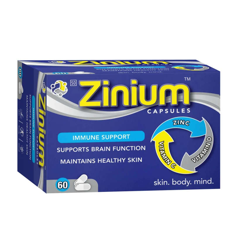 ZINIUM CAPS  60 (NEW)