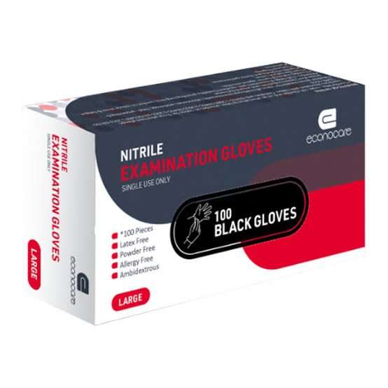 MX ECONOCARE GLOVE NITR EXAM 100 LRG