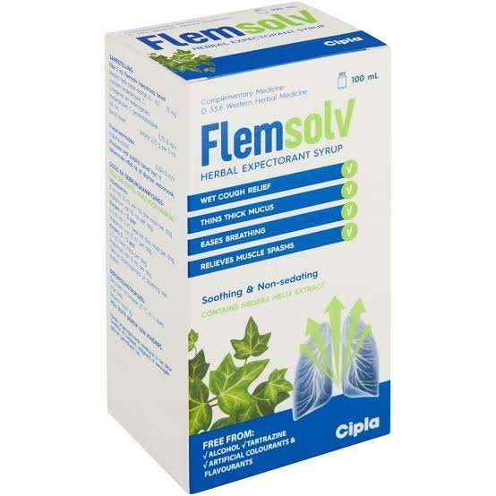 FLEMSOLV HERBAL EXPECTORANT 100ML