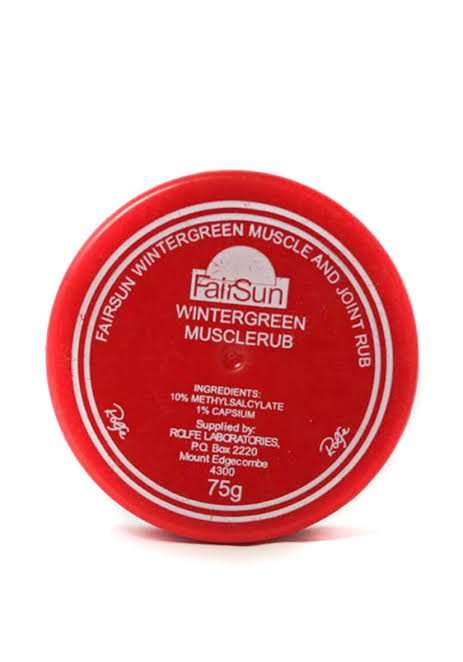 WINTERGREEN MUSCLE RUB 75G