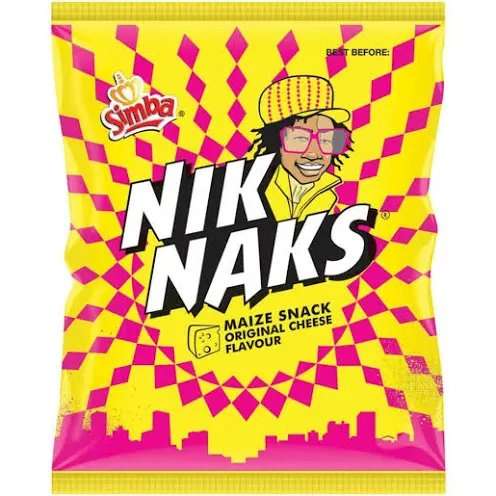 SIMBA NIKNAKS  50G CHEES