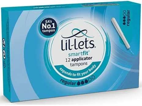 LIL-LETS 12 REGULAR APP TAMPONS