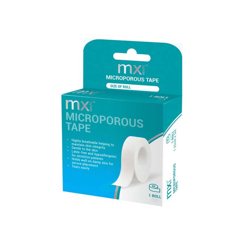 MX MICROPOROUS TAPE 2.5CM X 3M
