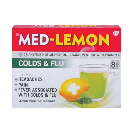 MED LEMON SACHETS  8 LEM/MENTH/VIT
