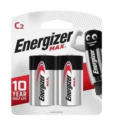 ENERGIZER MAX: C - 2 PACK