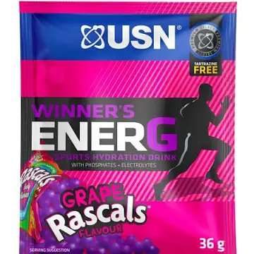 USN SPORT ENERG  36G SACHET  GRAPE RASCALS